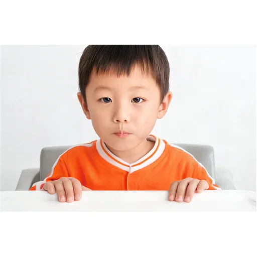 第1步·坐好:先安安静静坐在餐桌前